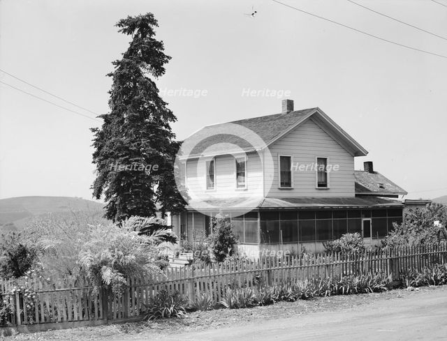 Ranch house of a small Italian farmer, Santa Clara County, California, 1939. Creator: Dorothea Lange.