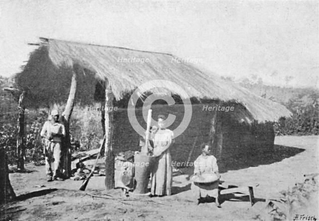 'Rancho de Negro', 1895. Artist: Paulo Sack.