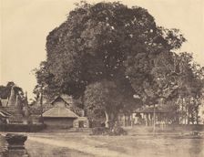 Rangoon: Great Bell of the Shwe Dagon Pagoda, November 1855. Creator: Captain Linnaeus Tripe