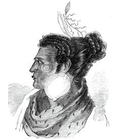 Rangihaeata - "Fighting General", 1844. Creator: Unknown