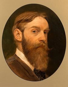 Randolph Caldecott, Self Portrait, 1884. Creator: Randolph Caldecott