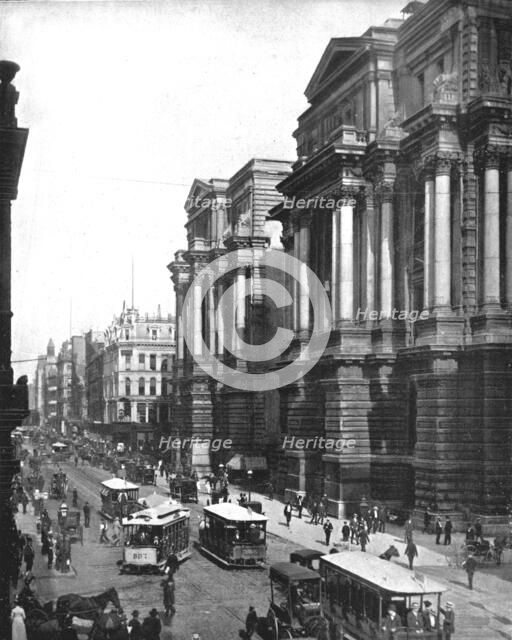 Randolph Street, Chicago, Illinois, USA, c1900.  Creator: Unknown.