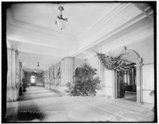 Randolph Street corridor, second floor, Wayne County Building, Detroit, c1902. Creator: Unknown