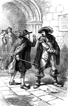 Randolph threatened, c17th century (c1880)