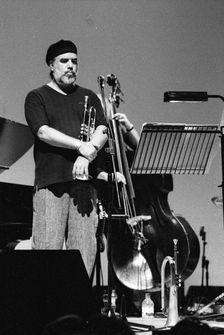 Randy Brecker, Brecon Jazz Festival, Brecon, Wales, Aug 1998. Creator: Brian O'Connor