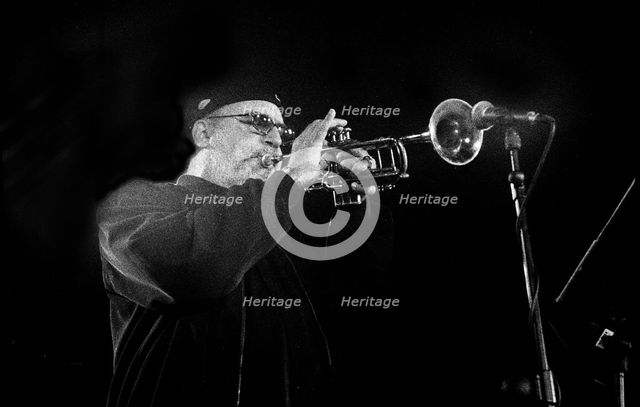 Randy Brecker, Brecon Jazz Festival, Brecon, Wales, Aug 2001. Creator: Brian O'Connor.