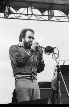 Randy Brecker, Capital Jazz Festival, Knebworth, Herts, July 1979. Creator: Brian O'Connor