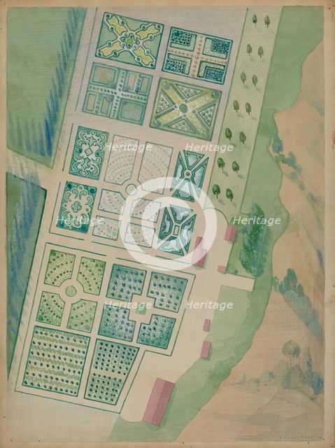 Ranelagh Gardens, c. 1936. Creator: George Stonehill.