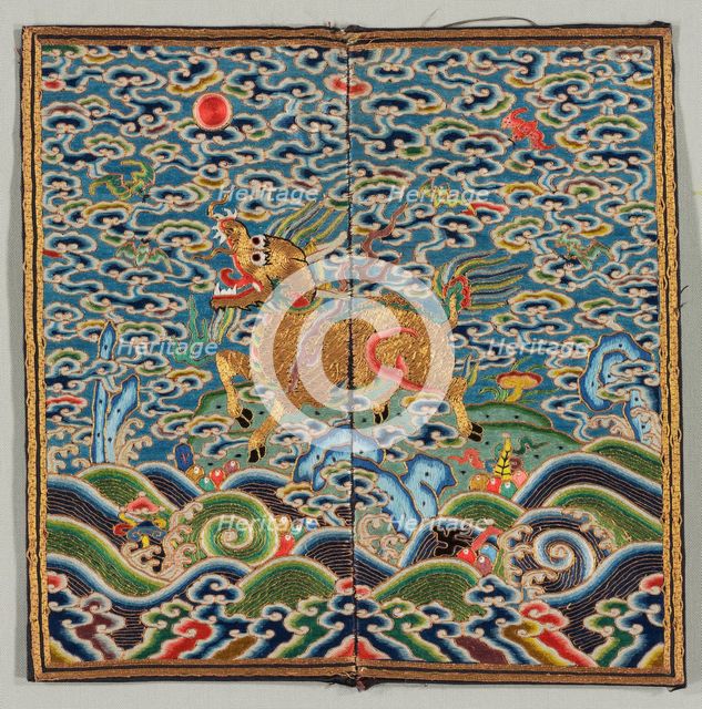 Rank Badge (buzi), 1736-95. Creator: Unknown.