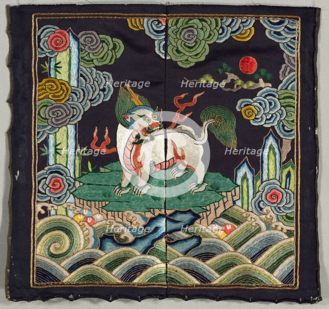 Rank Badge (buzi), 1736-95. Creator: Unknown.