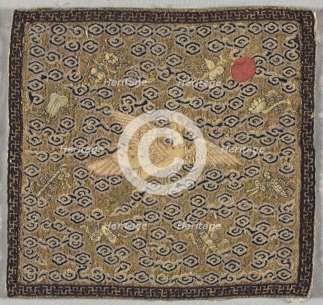 Rank Badge (buzi), 1850-99. Creator: Unknown.