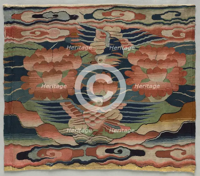 Rank Badge (buzi), c.1500-50. Creator: Unknown.