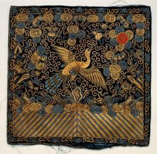 Rank Insignia, Third Degree Civil, Peacock, about 1880. Creator: Unknown