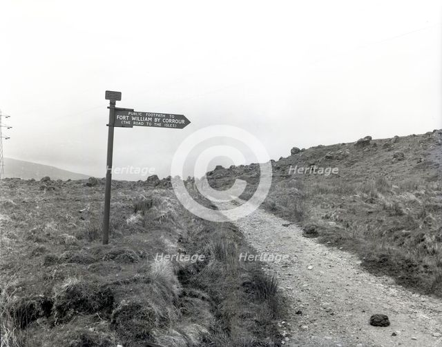 Rannoch Moor, Scotland, c1955. Creator: Arthur Charles Kirby Ware.