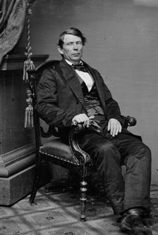 Ransom Halloway, between 1855 and 1865. Creator: Unknown