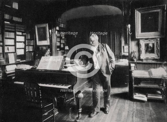 Raoul Pugno, French musician and composer, 1905. Artist: Unknown