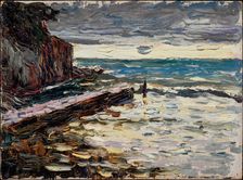 Rapallo, Stormy Sea, 1906. Creator: Kandinsky, Wassily Vasilyevich (1866-1944)