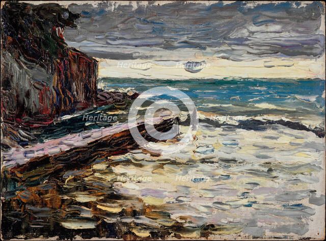Rapallo, Stormy Sea, 1906. Creator: Kandinsky, Wassily Vasilyevich (1866-1944).