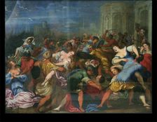 Rape of the Sabine Women, 1622. Creator: Friedrich Christof Steinhammer