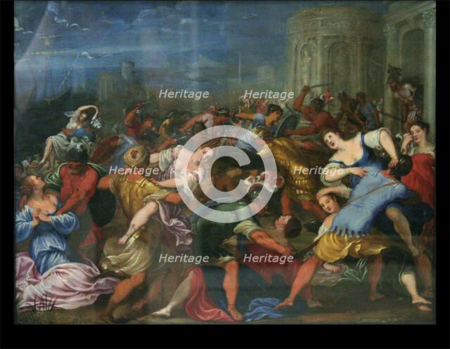Rape of the Sabine Women, 1622. Creator: Friedrich Christof Steinhammer.