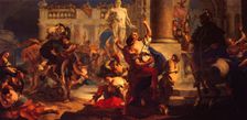 Rape of the Sabine Women, 1718. Creator: Giovanni Battista Tiepolo