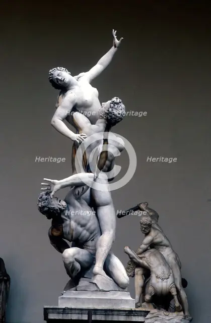 Rape of the Sabine women. Artist: Unknown