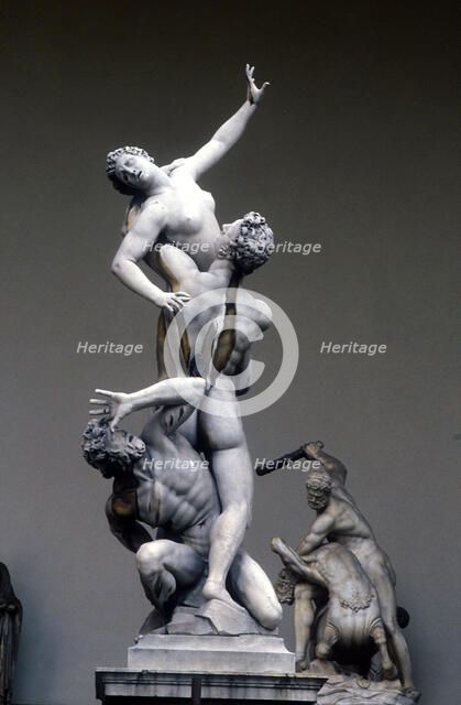 Rape of the Sabine women. Artist: Unknown