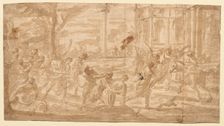 Rape of the Sabines, 1700s. Creator: Unknown