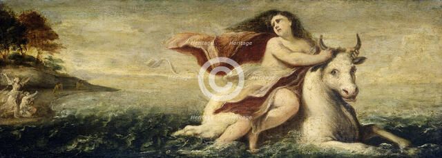 Rape of Europa, 1550-1599. Creator: Anon.