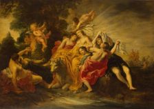 Rape of Europa, 1640. Creator: Cornelis Schut I