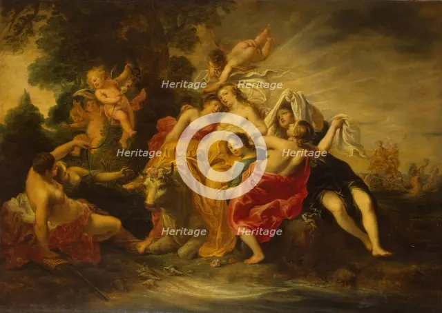 Rape of Europa, 1640. Creator: Cornelis Schut I.