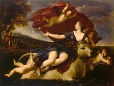 Rape of Europa, 1642. Creator: Francesco Albani
