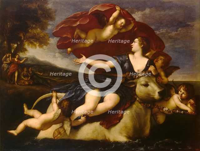 Rape of Europa, 1642. Creator: Francesco Albani.