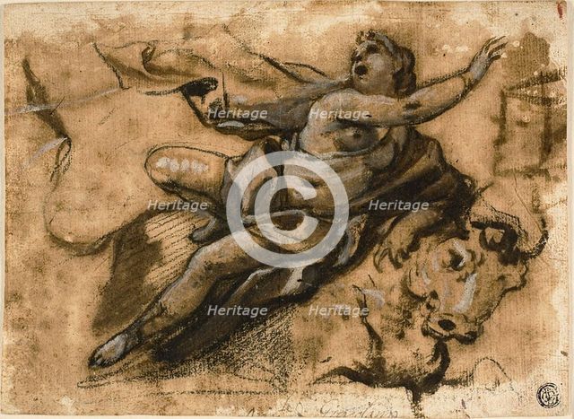 Rape of Europa, 1652-1705. Creator: Luca Giordano.