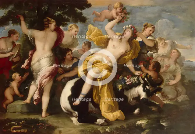 Rape of Europa, 1675. Creator: Luca Giordano.