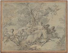 Rape of Europa, 1731. Creator: Charles Joseph Natoire (French, 1700-1777)