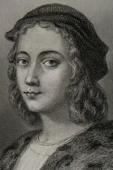 Raphael, (1483-1520), Italian Renaissance artist, 1856. Creator: Charles Geoffroy