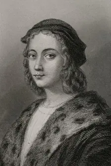 Raphael, (1483-1520), Italian Renaissance artist, 1856. Creator: Charles Geoffroy