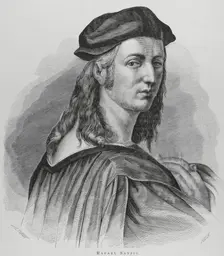 Raphael, (1483-1520), Italian Renaissance artist, 1883. Creator: Marcelo Paris