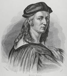 Raphael, (1483-1520), Italian Renaissance artist, 1883. Creator: Marcelo Paris