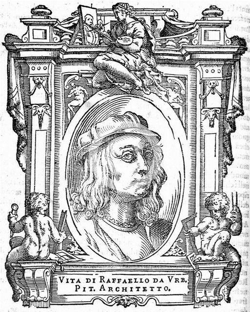 Raphael. From: Giorgio Vasari, The Lives of the Most Excellent Italian Painters, Sculptors, and Architects, 1568. Artist: Anonymous  