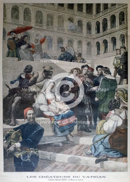 'Raphael in the Vatican', 1832, (1903). Artist: Unknown