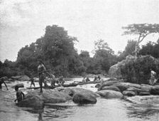 'Rapides du M'bomou; L'Ouest Africain 1914. Creator: Unknown