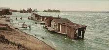 Rapids of the Sainte [sic] Marys River, ca 1900. Creator: Unknown