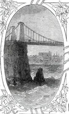 Rapids of the St. John, 1860. Creator: Smyth