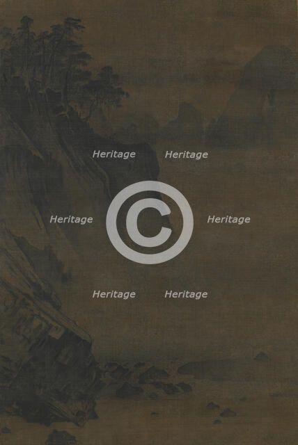 Rapids in a Mountain Valley, 13th century. Creator: Unknown.