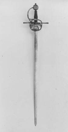Rapier, Northern European, probably German, blade dated 1620. Creator: Unknown