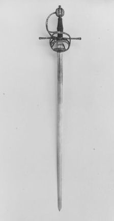 Rapier, Northern European, probably German, blade dated 1620. Creator: Unknown
