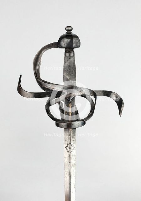 Rapier of the Guard of the Duke-Electors of Saxony, Dresden, 1590/1600. Creator: Unknown.