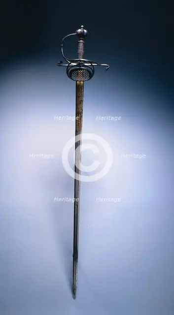 Rapier, c. 1620-1630. Creator: Clemens Horn (German, 1586-1617).